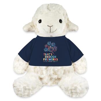 Pyrotechnie Feux d’artifice Pyrotechnie - Mouton en peluche Annika MiniFeet® - bleu marine - Devant