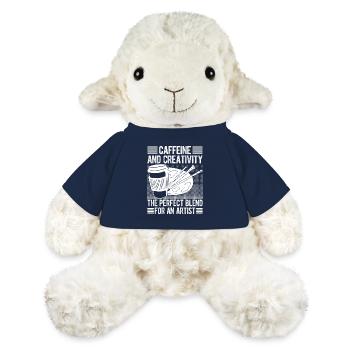 Funny Art Painter Perfect Blend For An Artist - MiniFeet® Sheep Annika - french navy - Front