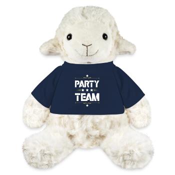 Équipe du parti - Mouton en peluche Annika MiniFeet® - bleu marine - Devant
