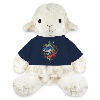 The Northern Cardinal and the Blue Jay - MiniFeet® Sheep Annika - french navy - Front