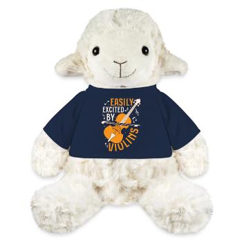 Easily Excited By Violins Violinist Orchestra - MiniFeet® Sheep Annika - french navy - Front
