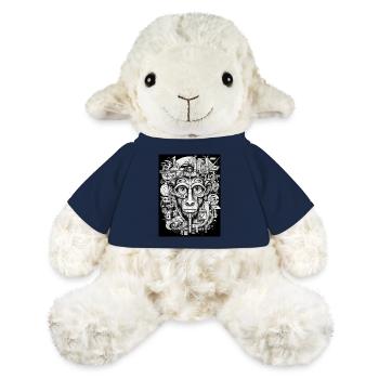 [MB] "Wise Look" Pensive Monkey - MiniFeet® Sheep Annika - french navy - Front