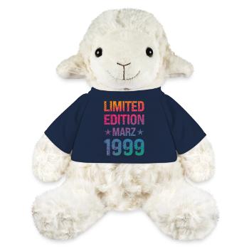 Limited Edition 25 Geburtstag Party Jahrgang 1999 - MiniFeet® Schaf Annika - French Navy - Vorne
