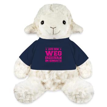 Éducateur en Action Design - Mouton en peluche Annika MiniFeet® - bleu marine - Devant