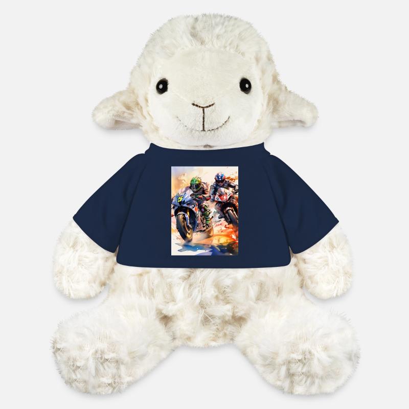 Motorcycle Racing - MiniFeet® Sheep Annika - french navy
