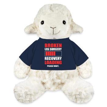 Broken leg - MiniFeet® Sheep Annika - french navy - Front