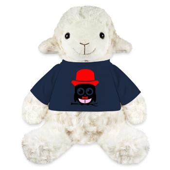 owl sir 02 copy - MiniFeet® Sheep Annika - french navy - Front