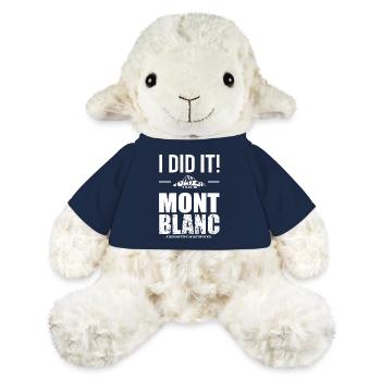 i did it Mont Blanc climb climbing - Mouton en peluche Annika MiniFeet® - bleu marine - Devant