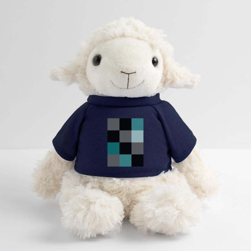 Pixel sarcelle Mouton en peluche Annika MiniFeet®