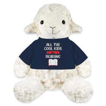 Bookworm Reading Primary School Teacher - MiniFeet® Sheep Annika - french navy - Front