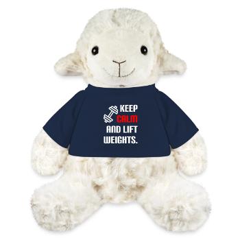 Ruhe bewahren & Gewichte heben - MiniFeet® Schaf Annika - French Navy - Vorne