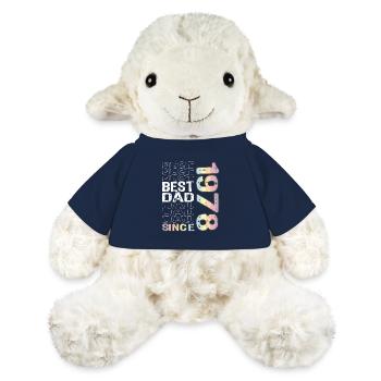 Bester Papa der Welt seit 1978 Vatertag - MiniFeet® Schaf Annika - French Navy - Vorne