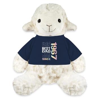 Bester Papa der Welt seit 1967 Vatertag - MiniFeet® Schaf Annika - French Navy - Vorne