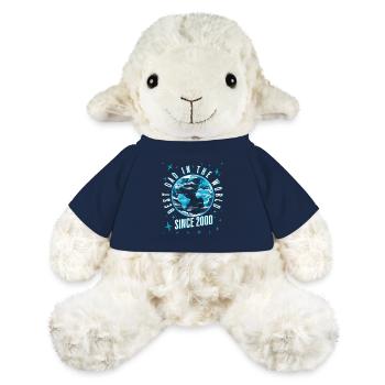Best dad in the world since 2000 Father's Day - MiniFeet® Sheep Annika - french navy - Front