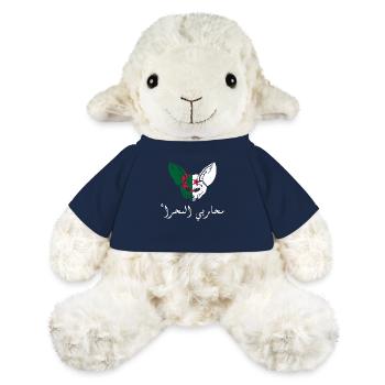 Les guerriers du sahara- idée cadeau Algérie - Mouton en peluche Annika MiniFeet® - bleu marine - Devant