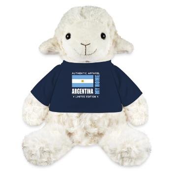 Argentine - Mouton en peluche Annika MiniFeet® - bleu marine - Devant