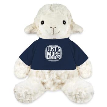Funny Gamer Juste cinq minutes de plus 5 Jeux vidéo - Mouton en peluche Annika MiniFeet® - bleu marine - Devant