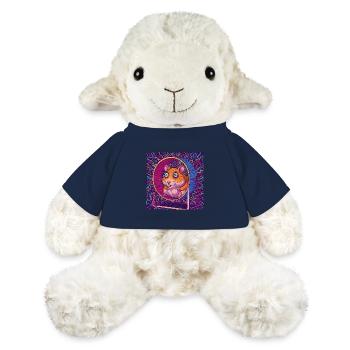 Funny Hamster in the Hamster Wheel - Comic Vibes - MiniFeet® Sheep Annika - french navy - Front