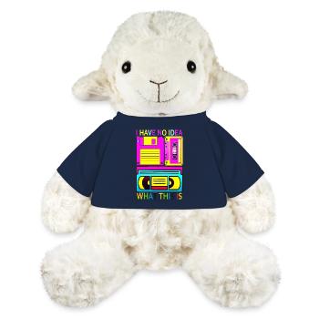 Music, Retro, Heavy Metal, Hard Rock, Punk, Vinyl, Pop - MiniFeet® Sheep Annika - french navy - Front
