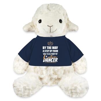 Les danseurs latins sont les plus séduisants - Mouton en peluche Annika MiniFeet® - bleu marine - Devant