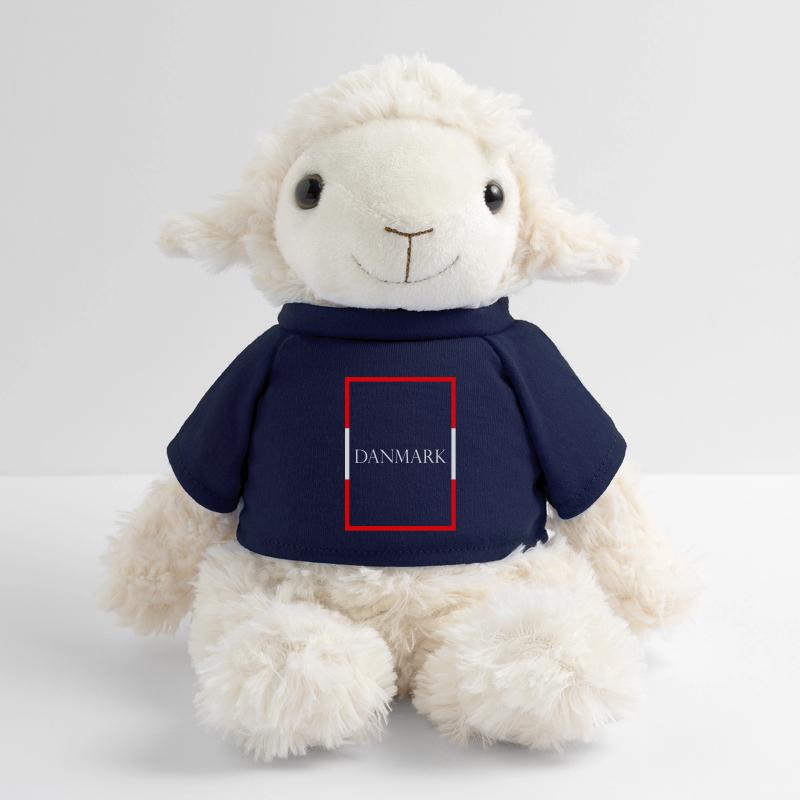 Danemark Danemark, Lettrage de déclaration avec drapeau Mouton en peluche Annika MiniFeet®