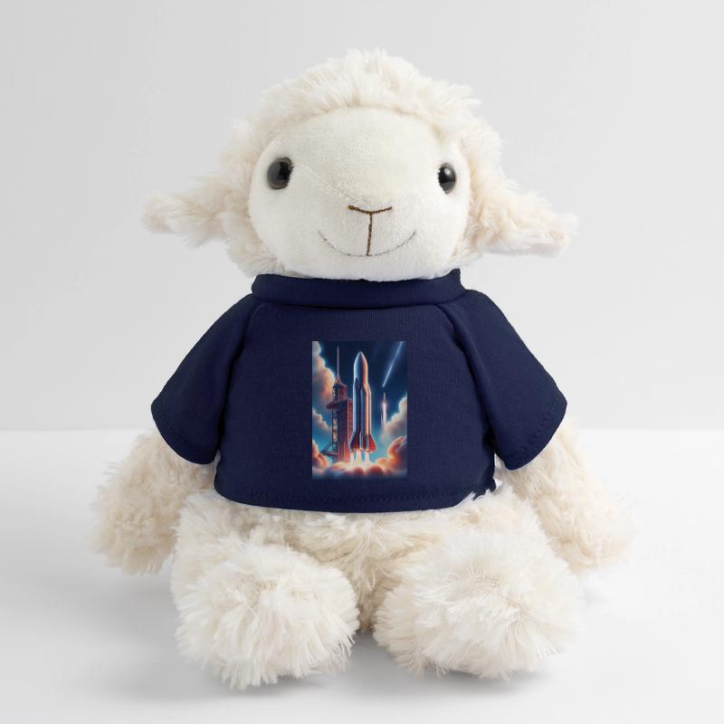 A realistic rocket launching design MiniFeet® Sheep Annika