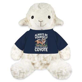 Coyote Animal Funny - MiniFeet® Sheep Annika - french navy - Front