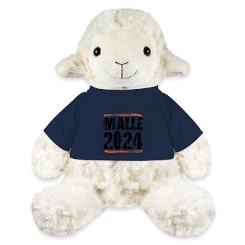 Devis Malle 2024 - Mouton en peluche Annika MiniFeet® - bleu marine - Devant
