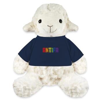 Fierté Antifa - Mouton en peluche Annika MiniFeet® - bleu marine - Devant