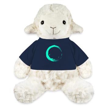 Kreis Design Bürste Vektor Türkis Neu - Mouton en peluche Annika MiniFeet® - bleu marine - Devant