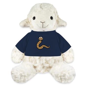 Wurm lustig - MiniFeet® Schaf Annika - French Navy - Vorne