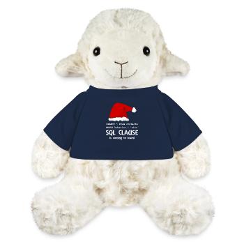 Sql Clause is coming to town! - White - MiniFeet® Sheep Annika - french navy - Front