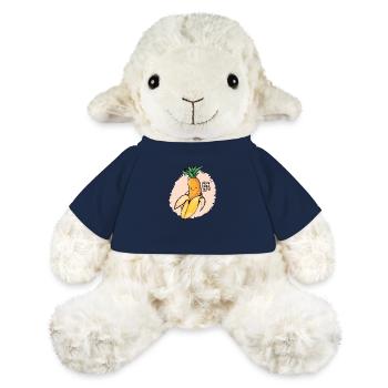 Banananas - Mouton en peluche Annika MiniFeet® - bleu marine - Devant