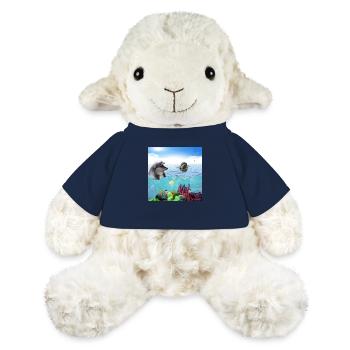 Dolphin Seal Szene Poster - MiniFeet® Schaf Annika - French Navy - Vorne