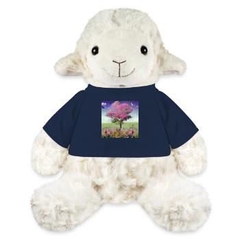 Watercolor Tree Magic of Nature Wildflowers Meadow - MiniFeet® Sheep Annika - french navy - Front