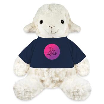 Love birds - MiniFeet® Sheep Annika - french navy - Front