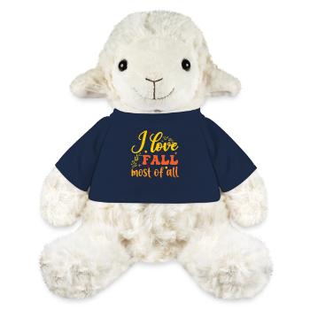 Autumn I love fall most of all - MiniFeet® Schaf Annika - French Navy - Vorne
