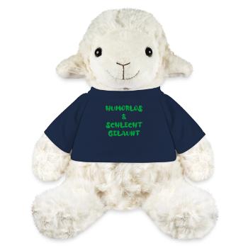 humorlos & schlecht gelaunt - MiniFeet® Schaf Annika - French Navy - Vorne