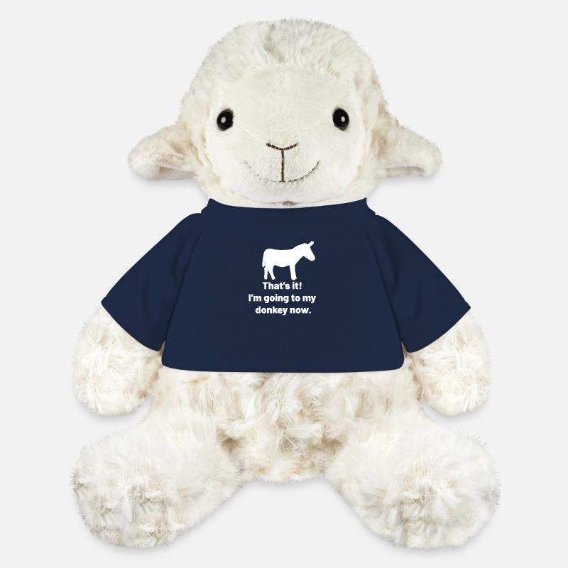That´s it, I´m going to my donkey now - MiniFeet® Sheep Annika - french navy