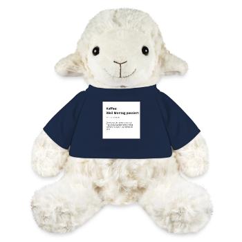Coffee Because Monday Happens - MiniFeet® Sheep Annika - french navy - Front