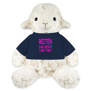 Chevaucher - Mouton en peluche Annika MiniFeet® - bleu marine - Devant