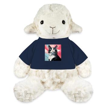 Tuxedo cat. Tuxedo Cat - MiniFeet® Sheep Annika - french navy - Front