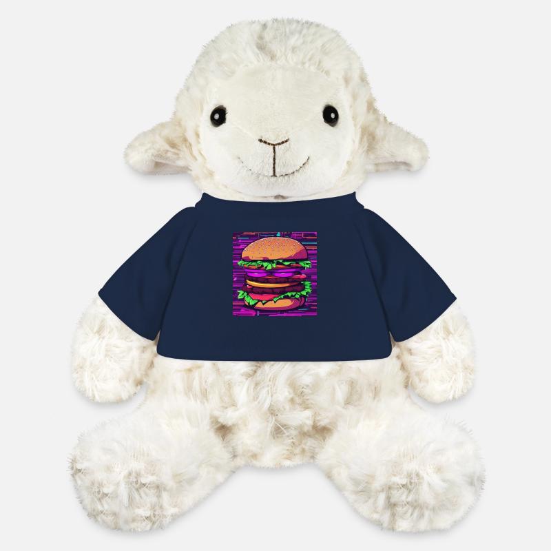 Neon Burger - MiniFeet® Sheep Annika - french navy