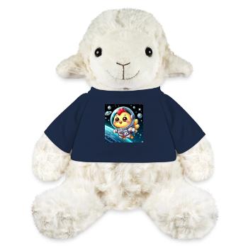 Space Küken mit Astronautenanzug im All - MiniFeet® Schaf Annika - French Navy - Vorne