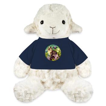 Braun getigerte Katze Iris - MiniFeet® Schaf Annika - French Navy - Vorne
