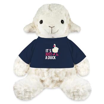 Its just a duck - Mouton en peluche Annika MiniFeet® - bleu marine - Devant