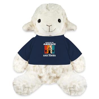 Air Traffic Controller Dad ATC Aviation Humor - MiniFeet® Sheep Annika - french navy - Front