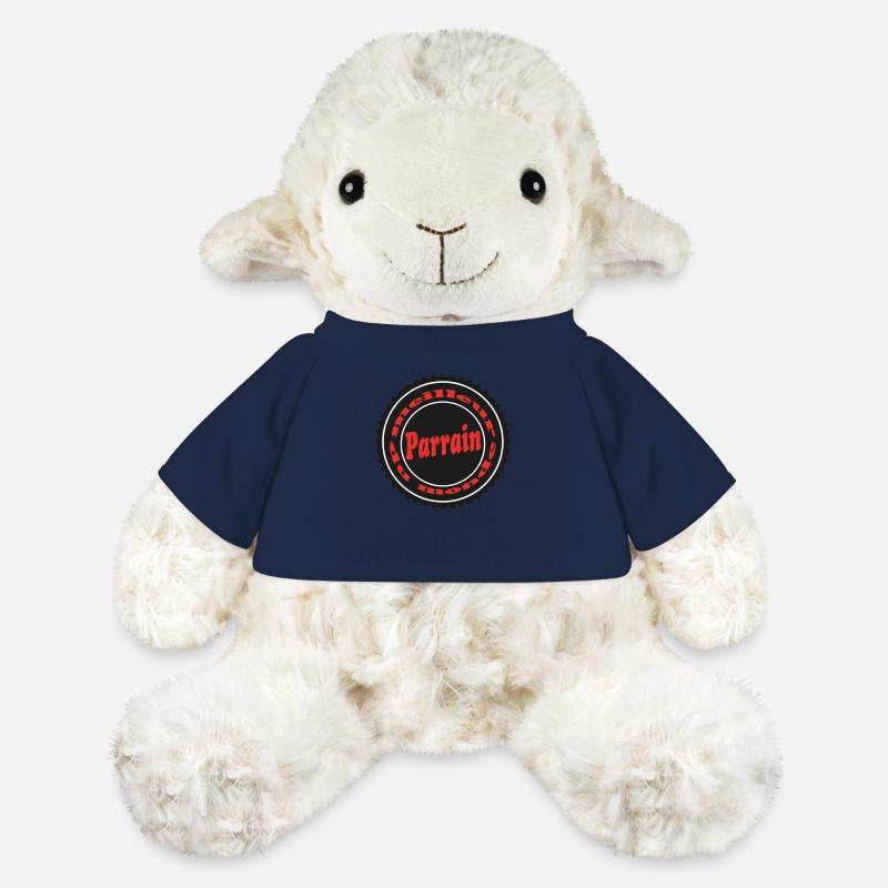 Meilleur PARRAIN - Mouton en peluche Annika MiniFeet® - bleu marine
