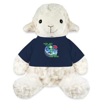 LOVE YOU TO THE MOON AND BACK. - MiniFeet® Sheep Annika - french navy - Front