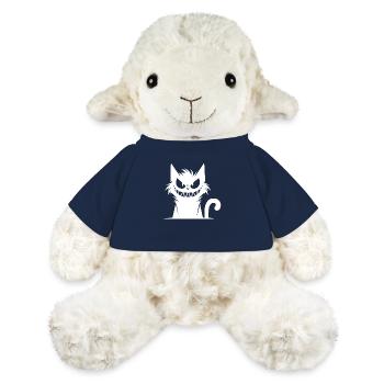 Gemeine hinterlistige Katze mit irrem Blick - MiniFeet® Schaf Annika - French Navy - Vorne